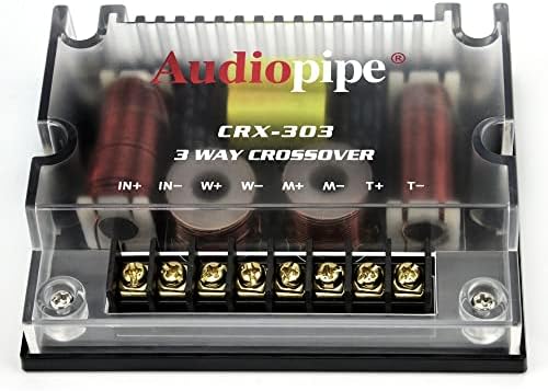 Audiopipe 3 Way Crossover CRX-303 300 Watts Passive Crossover Car Audio 4 Ohm
