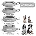 OHMO Spill Proof Collapsible Dog Water Bowl Large 34oz for Cars, No Splash Portable Bowls for Dog Travel, Pet Essentials for Road Trips, Cat Travel Accessories