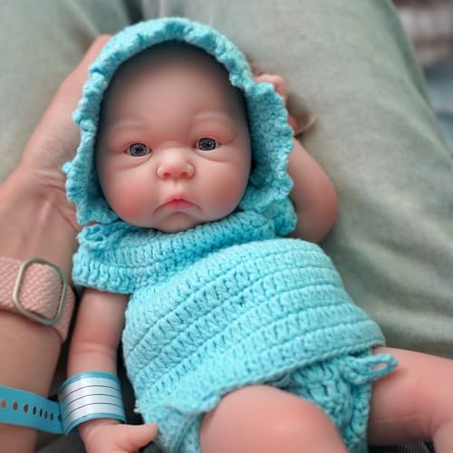 Muñeco Bebé Silicone Alan Reborn 12 pulgadas miniatura 1