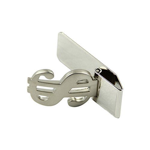 Slim Money Clip Stainless Steel Cash Bills Credit Card Holder New Dollar Design Alloy3