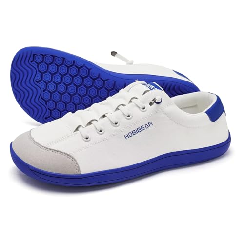 Image of HOBIBEAR Barefoot Minimalist Shoes Womens Mens | Zero Drop | Wide Width Canvas Slip-on Shoes