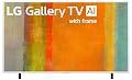 LG 65-Inch Class Gallery TV QNED AI LX7B Series Mini LED Smart TV with Included Snow White Frame, HDR10, AI Super Upscaling 4K, Filmmaker Mode, Wow Orchestra, Compatible with Alexa (65LX7BPUA, 2026)