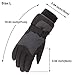 Fashion Children Boys Girls Outdoor Ski Gloves Winter Windproof Skating Gloves Cold Weather Mittens 7~14T (Wine, 7-12 Year)