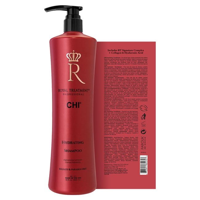 Chi Royal Treatment Hydrating Essential Shampoo and Conditioner Duo 32 Oz
