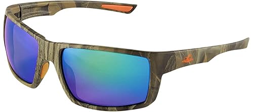 Bullhead Safety Amberjack - Anteojos de seguridad antivaho ANSI Z87+ de policarbonato