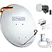 Produktbild SCHWAIGER SAT-Anlage Komplett-Set digital Satelitenschüssel Single LNB Satelliten-Kabel 10m SAT-Finder Sat Antenne Stahl 40cm inkl. Montagezubehör Sat-Schüssel klein 1-Teilnehmer-Anlage