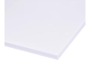 uxcell PVC Foam Board: 12mm x 300mm x 300mm, 1/2inch x 12inch x 12inch