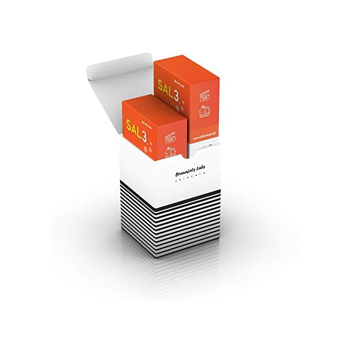 Buy 2 Pack SAL3 Acne Treatment Soap 3 Salicylic Acid, 10 Sulfur