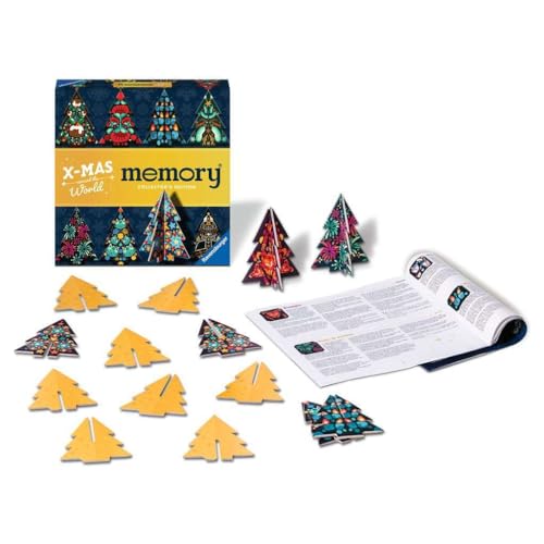 Ravensburger 22350 Collector's Memory® Weihnachten - Das weltbekannte Gedächtnisspiel für 2 bis 8 Spieler ab 6 Jahren mit formgestanzten… – Ansicht 4