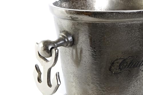 Champanera aluminio de haute qualité grand seau argenté 36cm
