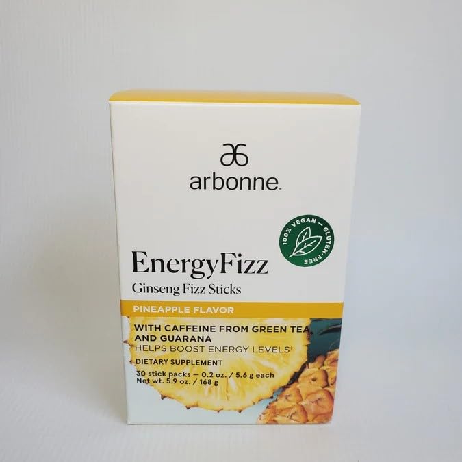 Energy Fizz Sticks Pineapple Flavor