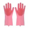 Vaatwasserij Schoonmaakhandschoenen Siliconen Rubber Spons Handschoenen Huishoudelijke scrubber Keuken…