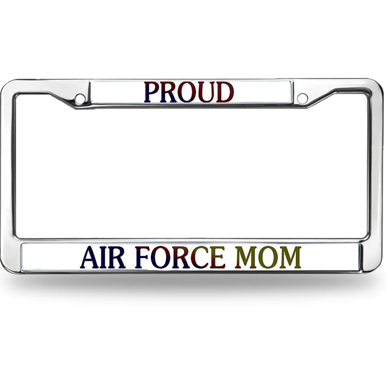 Image of US Army Mom License Plate Frame Custom US Army Heroism Fade-Resistant License Plate Frame Proud US Army Veteran License Plate Frame Loving Gift for Veteran