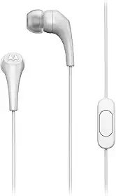 Motorola, Earbuds 2-S, Fone de Ouvido com Microfone, Branco