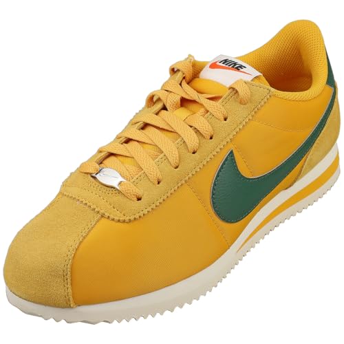 Nike Cortez Running Shoue pour femme en jaune ocre et vert taille 37