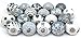 Artncraft Knobs Grey & White Cream Rare Hand Painted Ceramic Knobs Cabinet Drawer Pull Pulls (12 Knobs)