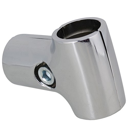 BQLZR Silver 25mm Display Rack Clamp Pipe Fittings Scaffold Composite