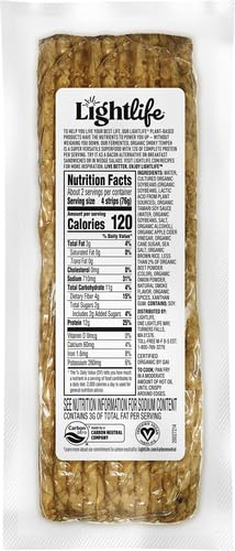 Lightlife 0043454020507 Organic Tempeh Smoky Plant-Based Bacon thumb #2