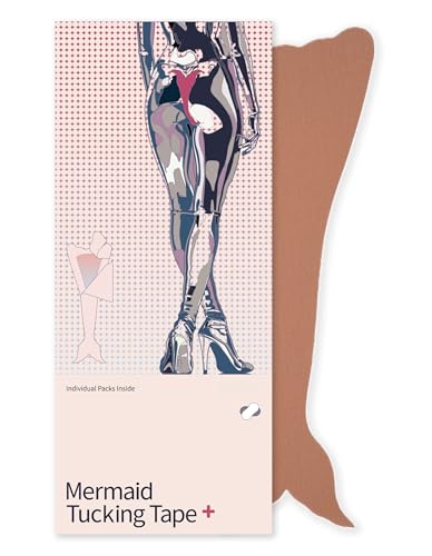 Image of Mermaid Tuck, Tucking Tape, Trans Women Tuck Kit for Crossdressers, Drag Queens, 7 Pack