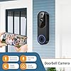 1080p Wireless Cameras & Monitor Video Doorbell Camera for Home Security, Pet dog Monitor, Cloud Storage, AI Human Detection, Night Vision, Two Way Audio, Indoor Outdoor Surveillance, 2.4G Wi-Fi Only #1