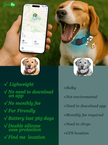 Traqueur de chien avec support et traceur d'animaux iOS temps réel