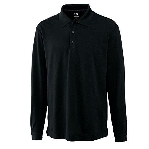 Cutter & Buck Men's CB Drytec Long Sleeve Championship Polo
