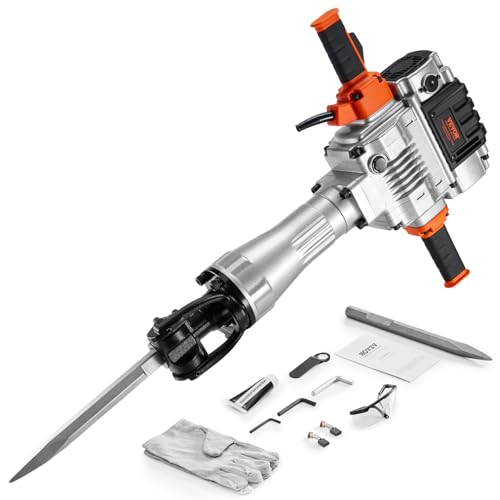 VEVOR Demolition Jack Hammer, 2100W Electric Jackhammer