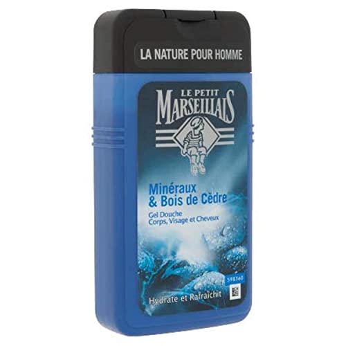 Le Petit Marseillais French Shower Gel Body Wash Collection (Minerals & Cedarwood)