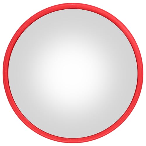 Miroir de sécurité convexe Gadpiparty de 11,81 pouces pour garage et allée extérieure