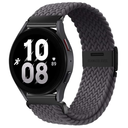 Bracelet élastique Samsung Galaxy Watch 6 5 4 en maille tressée de 20mm 22mm