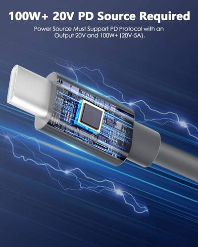 Image of 16.4FT USB C to DC Power Cable for Starlink Mini Power Cord