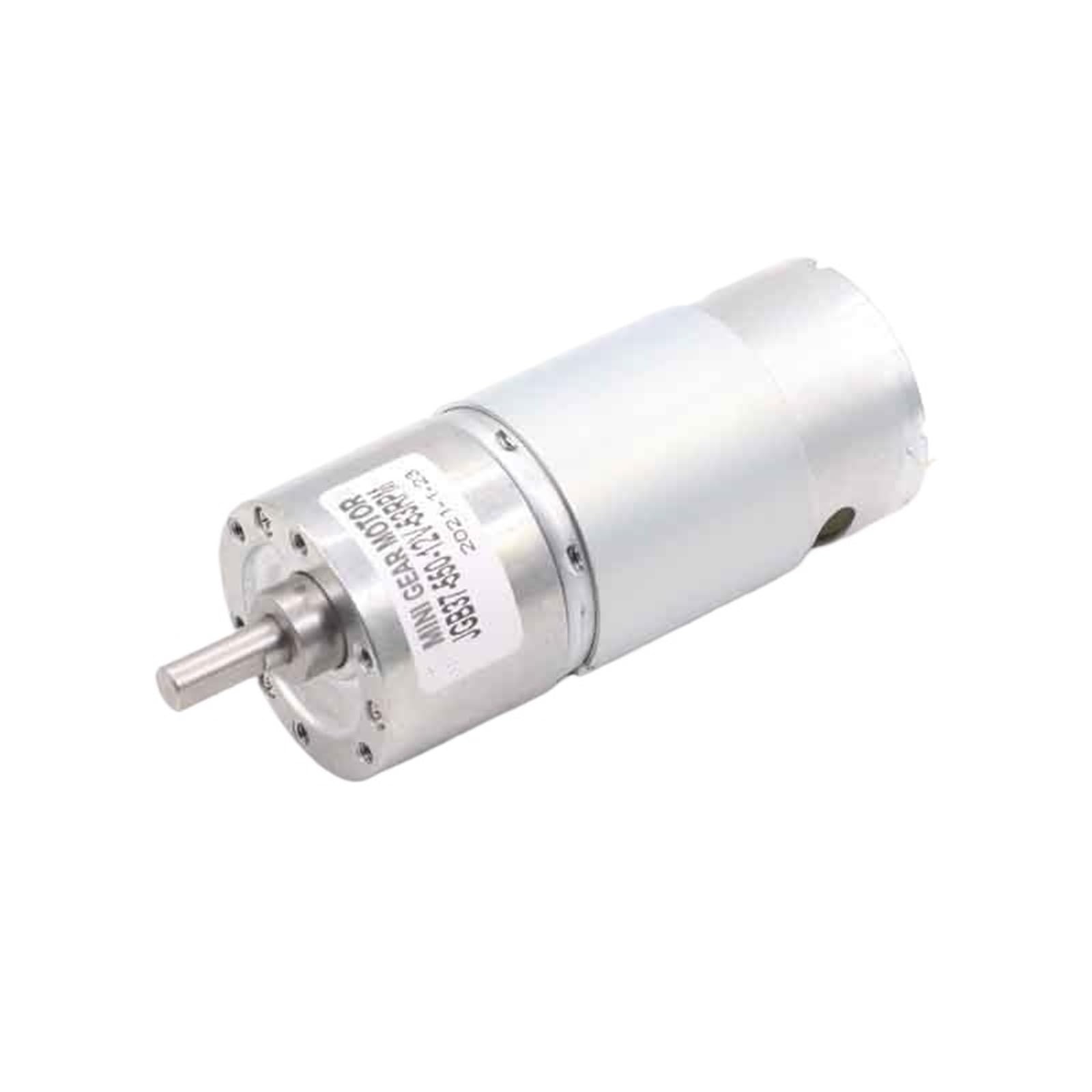 Moteur réducteur 550 DC 12V 1450R à engrenage métallique pour robot