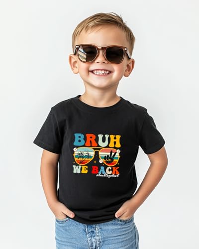 Image of First Day of Kindergarten Shirt for Girls Boys Kids Toddler 1st Day of School Shirts in My Kindergarten Era Cotton Tshirt