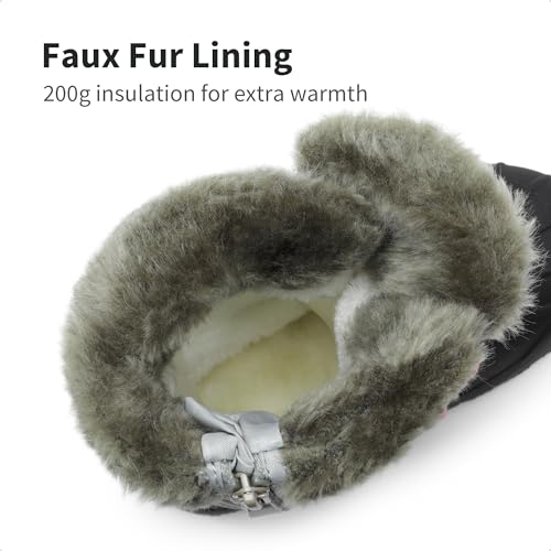 DREAM PAIRS Boys & Girls Waterproof Winter Snow Boots for Little Kid/Big Kid3