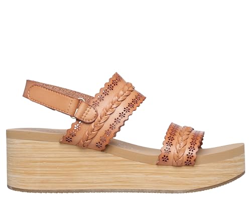 Skechers Women's Summers-Coastal Stroll Wedge Sandal4