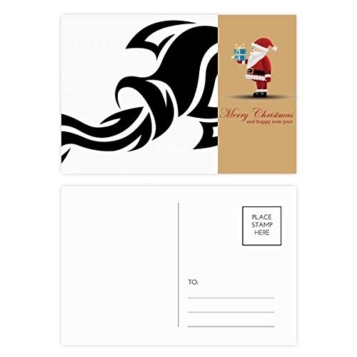 Cartes postales Verseau et Père Noël en lot de 20, le cadeau idéal pour vos vœux manuscrits