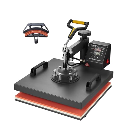 VEVOR 2 in 1 Shirt and Hat Press