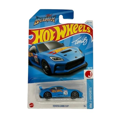 Image of Hot Wheels 2024 Toyota GR86 Cup HW J Imports Ages 3 and Up (Blue)