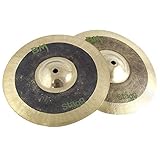 Stagg BM-HR10 10-Inch Black Metal Rock Hi-Hat Cymbals