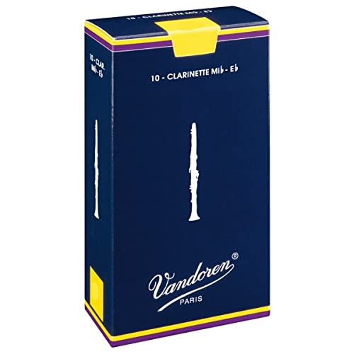 CAムAS CLARINETE Eb (REQUINTO) - Vandoren (Tradicional) (Caja Azul) (Dureza 3 y 1/2) (Caja de 10 Un