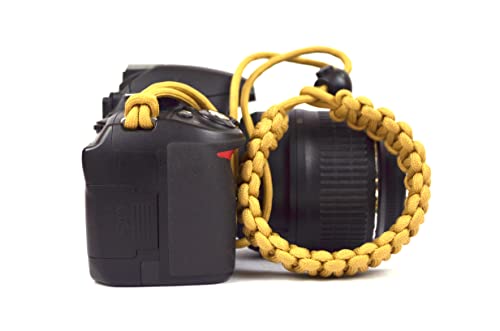 Image of Paracord Wrist Strap for robust hand grip to hold all DSLR camera /heavy gear /Binocular
