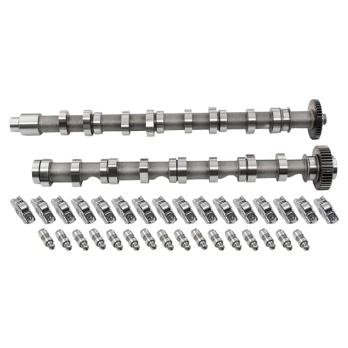Inlet Exhaust Camshaft and Rocker Arms Lifters Kit for Au-di A1 A3 A4 A5 A6 Q3 Sea-t Ibiza Leon Toledo Sko-da Fabia Oc-tavia Superb Yeti V-W Caddy Golf Je-tta Polo Sha-ran Ti-guan T5 T6 1.6 2.0 TDI