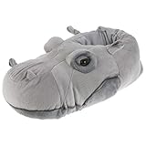 flusspferde kolumbien  Tierhausschuhe Unisex Hausschuhe Flusspferd, Grau, 36/37, TH-Hippo