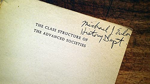 The Class Structure of the Advanced Societies B000OEXR3E Book Cover