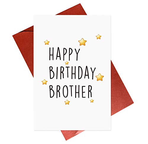 Happy Birthday Card for Brother,Special Brother s Card,Recycled Card,Eco Cards