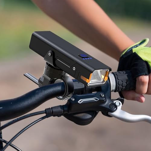 Luz de bicicleta recargable delantera súper luminosa e impermeable para carretera 3