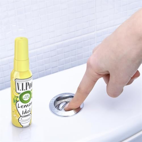 Air Wick VIPoo Pre Poo Spray, Twin Pack, Lemon and Fruity, 2x 55ml - Image 2