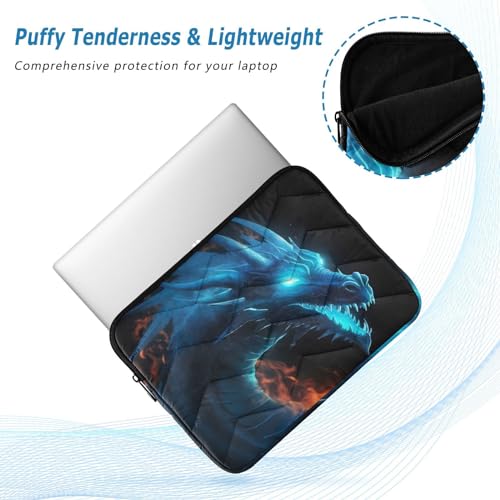 Funda para portátil azul Fire Dragon 13-14 pulg miniatura 5