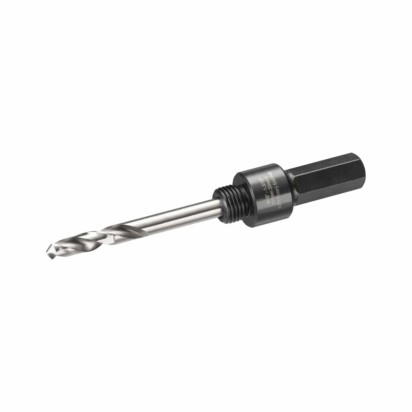 Dewalt 12.7Mm Shank Arbor And Pilot Drill Bit For 14Mm - 30Mm Hole Saws