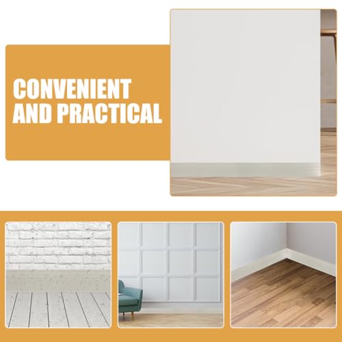 Moldura autoadhesiva de pared flexible de 5m para zócalos resistentes 5